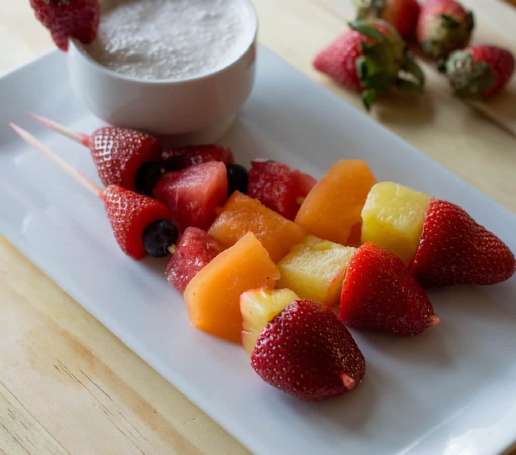 Frozen Fruit Kabob with Paleo Fruit Dip-2