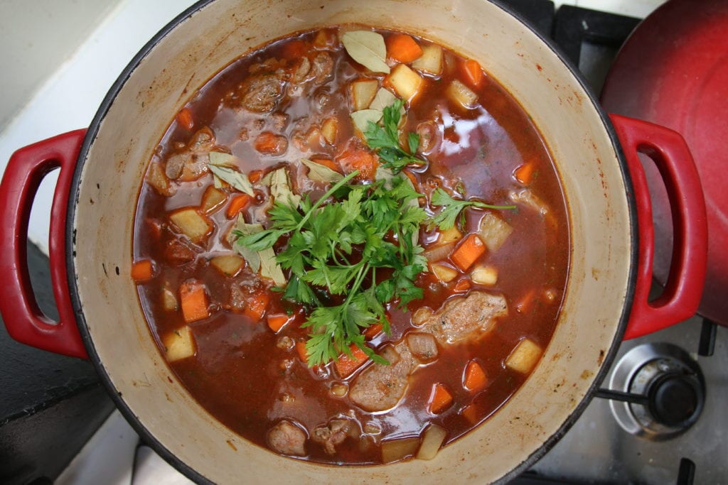 lamb and root vegetable stew